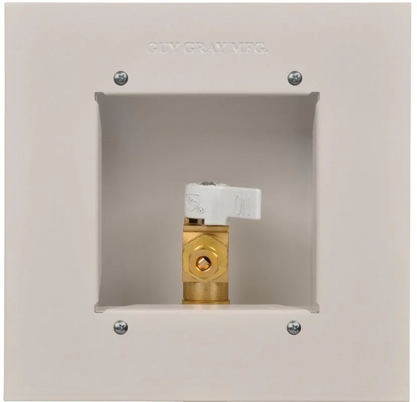 Guy Gray 88133 Ice Maker CPVC Supply Box 4-1/8 in x 4-3/4 in x 2 in