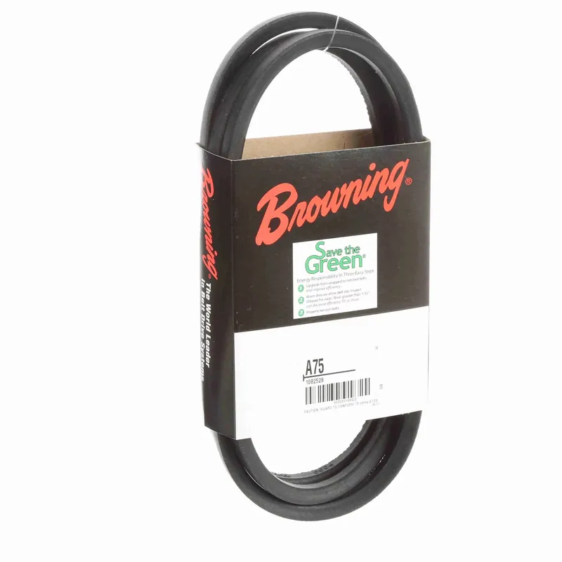 Browning 1082528 A75 Gripbelt V-Belt for Enhanced Power Transmission