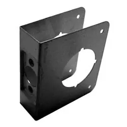 Don-Jo MFG Inc 51-S-CW Door Lock Wrap Around Plate 4 Width x 4-1/2 Height Replacement MPN