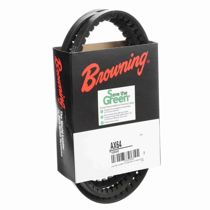 Browning 1089499 AX64 Gripnotch Belt Cogged V-Belt
