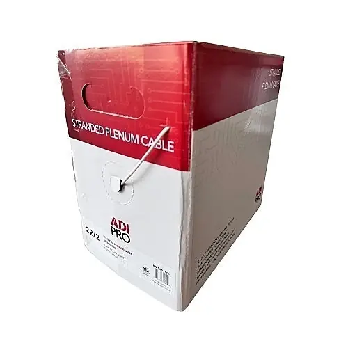 ADI PRO RN-9006101 22/2 Stranded Plenum, CL3P, Unshielded Cable 1000' Replacement MPN RN-9006101
