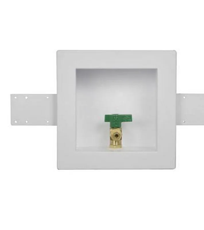 Oatey 39157 Quarter-Turn Copper Connection Ice Maker Supply Box