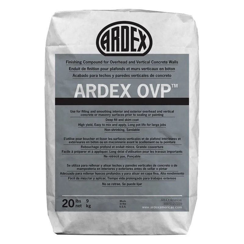 Ardex 12449 ARDEX OVP 20 lb. Gray Trowelable Portland Cement
