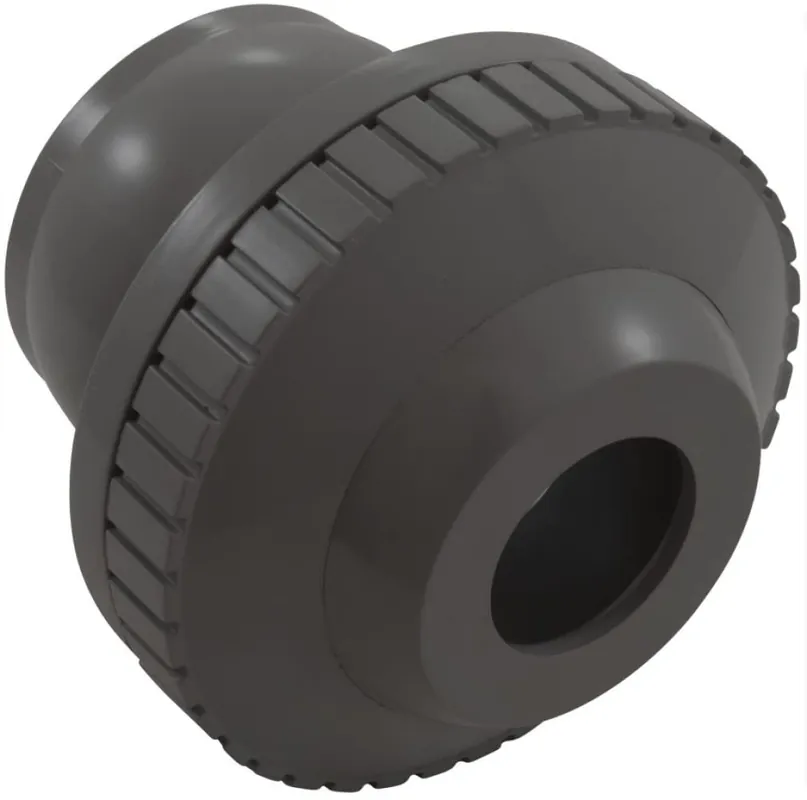 Custom Molded Products 25554-307-000 Directional Flow Outlet 1.5 Inch MIP 3/4 Inch Dark Gray
