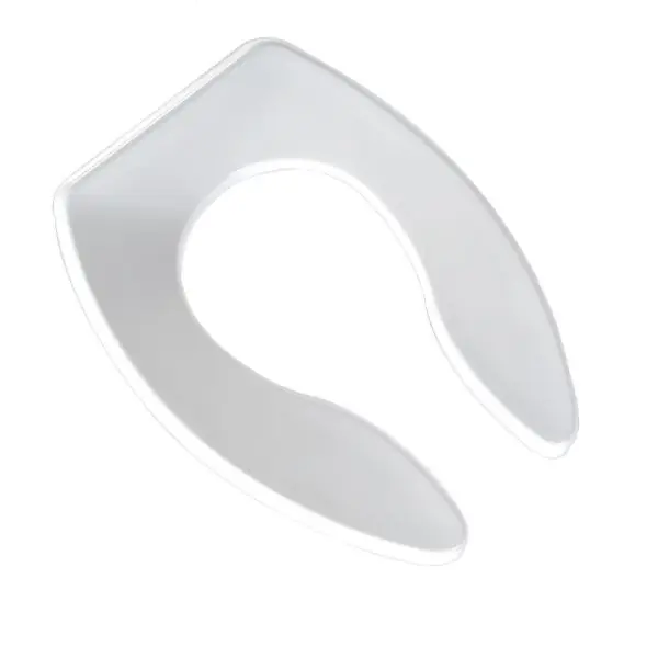 Plumbing Technologies 431SSC-00 Extra Heavy Duty Commercial Toilet Seat Open Front Less Cover