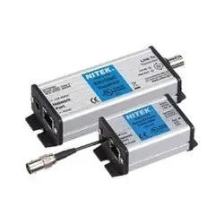 NITEK EL1500C IP Over Coaxial Network Extender, RJ45 Connector, BNC Coax Jack Link Port, -40 to 167 Deg F, 1.6 Width x 4.93 Depth x 1.1 Height, (2) 3/8 Mounting Slot Mount
