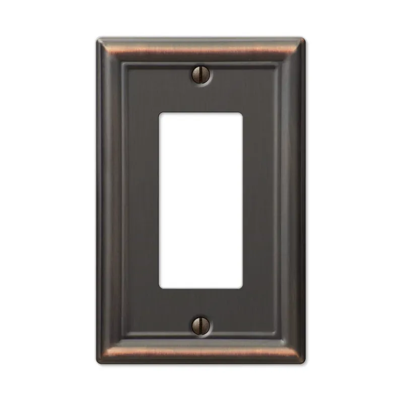 True Value TV101543 1R Aged BRZ Wall Plate