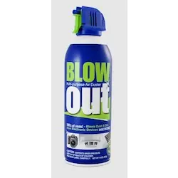 SDI BLOWOUT 10 OZ Canned Air Case of 12