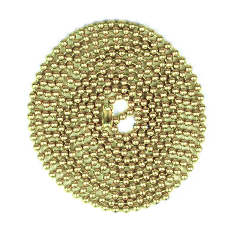 TRUE VALUE TV259100 5' #6 BRS Bead Chain