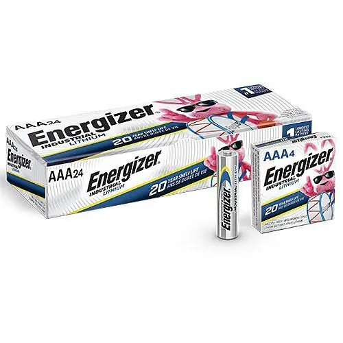 Energizer L92 Ultimate Lithium AAA Batteries 1.5V 24-Pack L92.H4DIS