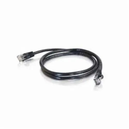 Legrand 566-135-025 QUIKTRON CAT 6 BLK PATCH CORD 25' UNBOOTED