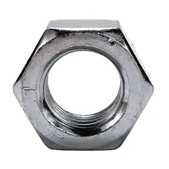 BBI 25CNFH2Z 1/4 Zinc Plated Hex Nut