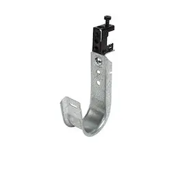 CABLOFIL CJ32HACSSBC 2 J-Hook Wide/Ret - 90 Swivel Screw on Spring Steel Beam Clip 1/2