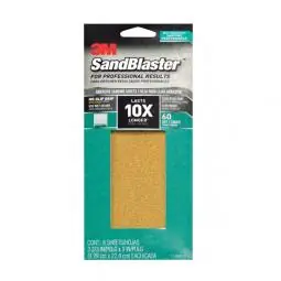 TRUE VALUE 11060-G-6 6PK 60G SANDPAPER