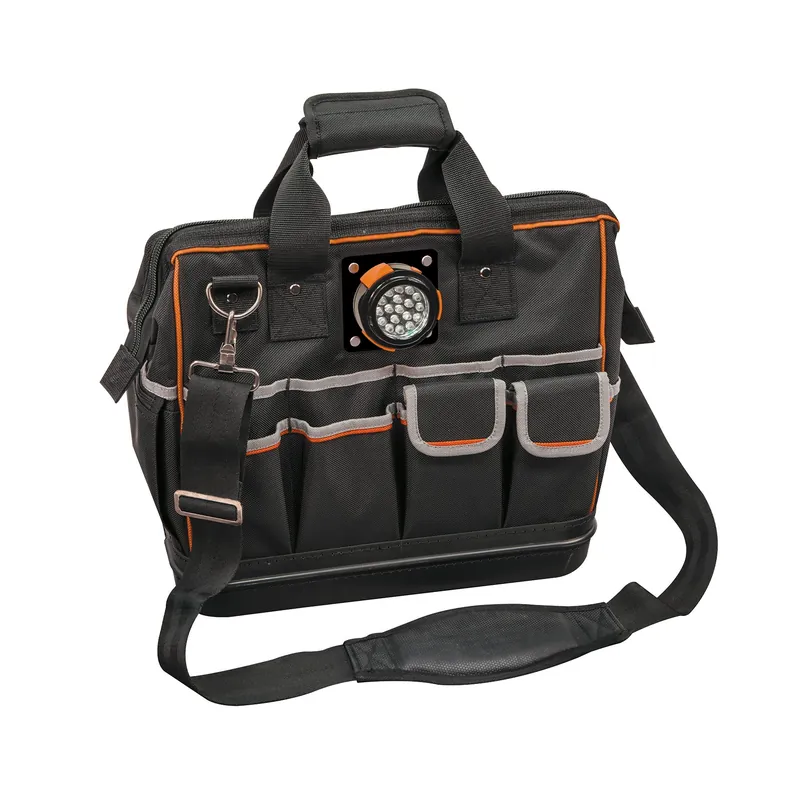 Tool Bag 15 Inch Lighted 31 Pockets 55431 for Klein Tools