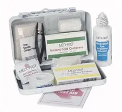 Medi-First 821M1 First Aid Kit Small Vehicle Kit Metal 899-821M1