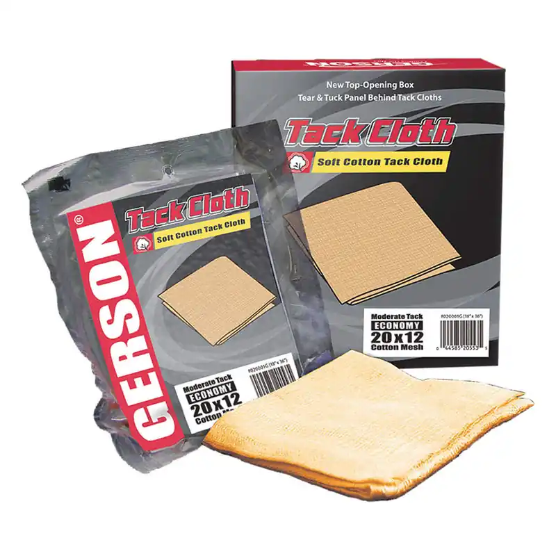 Gerson 020001G Tack Cloth Gold 20 x 12 Mesh - Economy