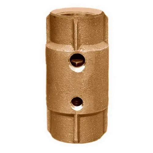 Simmons 542SB 1 inch Silicon Bronze Double Tap Check Valve FIP x FIP