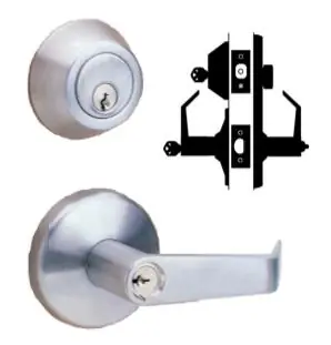 CAL-ROYAL PRODUCTS INC JHIL00 SC1 US26D INTERCONECTED,5-1/2 CTC DOUBLE LOCKING,US26D