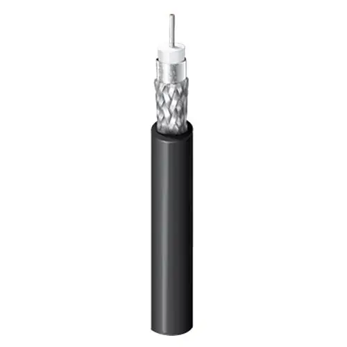 Belden 4855R 0071000 23-1 Solid SC 4K UHD Coaxial Video Cable, Mini RG-59, CMR, CMG, 1000' Reel, Purple