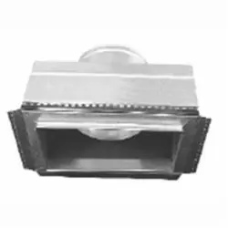 Gray Metal South 8X4X5-3404F-6 Insulated Box with Flange