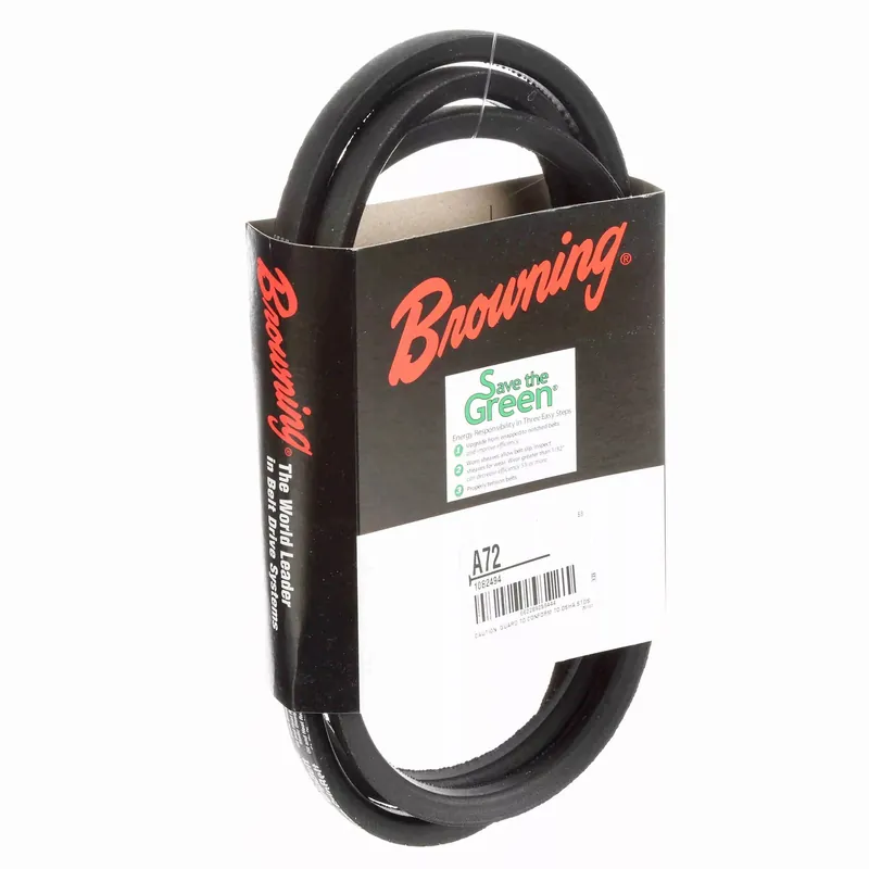Browning 1082494 A72 Gripbelt V-Belt for Increased Horsepower Capacity