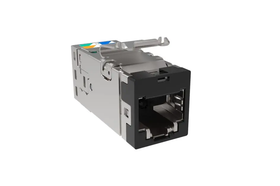 Commscope 760238139 Uniprise SLX Series Modular Jack CAT6 4 Pair Without Dust Cover Black