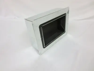 Crown Products 1288FL106 Insulated Ductboard Box 10inch x 6inch Pack of 1