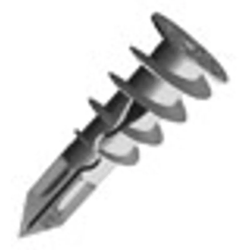 CULLY 39940J #8 x 1-1/4 Double Drywall Anchor, Phillips, Includes #2 x 2 Driver Bit,Jar