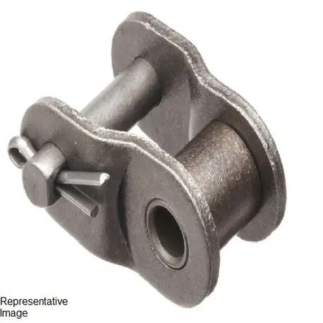 HKK Chain HKKRC120CHL1 Roller Offset Link ANSI 120 Single Strand Cottered Carbon Steel