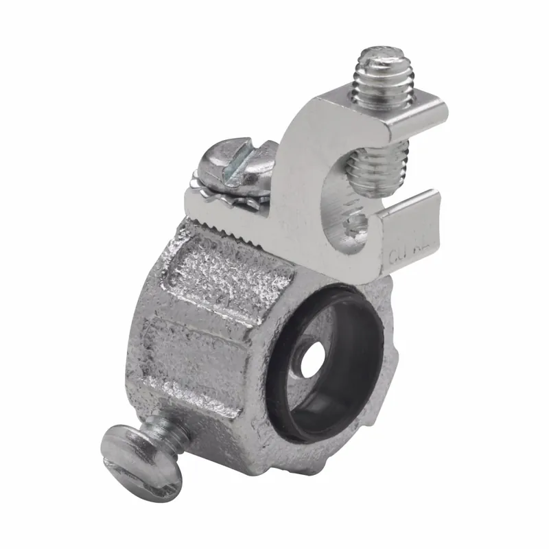 Crouse-Hinds HGLS10250 Malleable Iron 150 Degrees C Insulated Set Screw Conduit Grounding Bushing