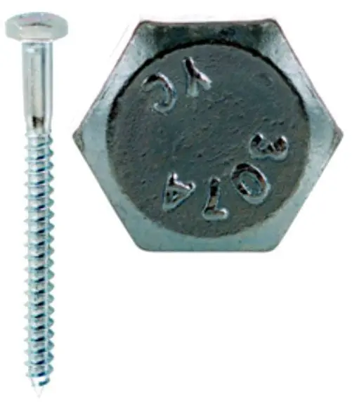 Cully 57232J Cul 5/16X2 HH Lag Scr Blt
