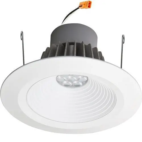 Acuity Brands LC6R6 LC6 Round Recessed Lighting Housing, Incandescent Lamp, IC/Non-IC Insulation, 120 VAC, 7-1/8 in Ceiling Opening