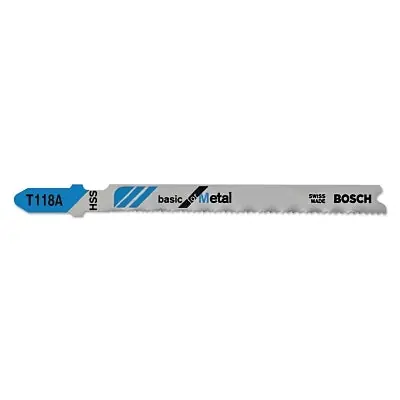 BOSCH POWER TOOLS T118A100 HSS Jigsaw Blades 3 5/8 in 100 EA