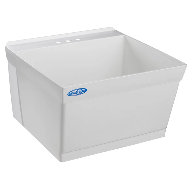 E.L Mustee & Sons, Inc. 15WK Utilatub Laundry Tub Wall 4pk