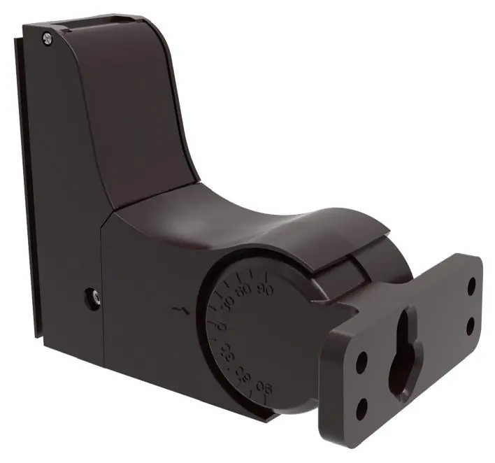 Keystone Technologies KT-ALED-SF-1-KIT Slip Fitter Mounting Kit, Bronze