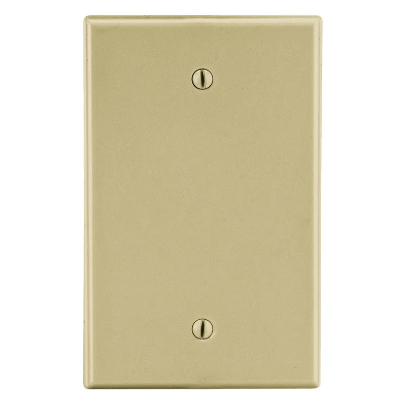 Hubbell Wiring Device-Kellems PJ13I Wallplate, Mid-Size, 1-G, Box Mount, NPJ13I