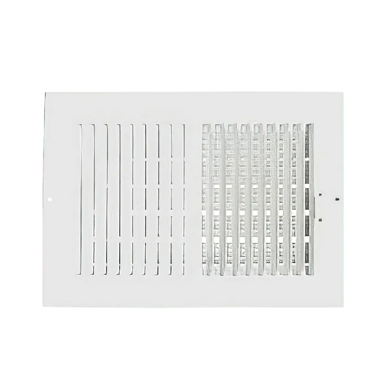 Metal-Fab SCR146W2 Two Way Steel Sidewall/Ceiling Register 14 inch x 6 inch