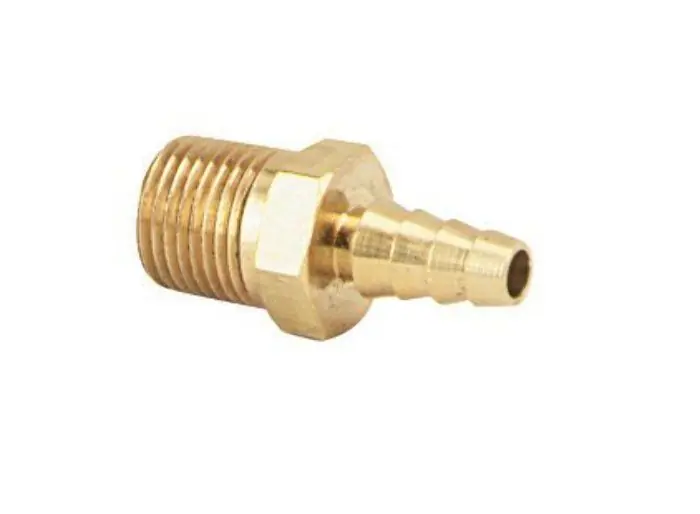 Dwyer A-339 Brass Adapter 1/8 NPT To 3/16 Rubber