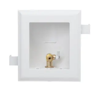 IPS Corporation AB1200/82922 Water-Tite MultiBox 82922 Ice Maker Outlet Box With Quarter Turn Valve, PVC