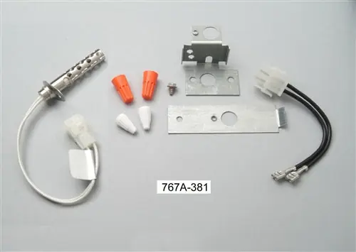 Emerson Climate Technologies 767A-381 120 v ac 7-1/2 in. Liquefied Petroleum/Natural Gas Hot Surface Universal Carbide Igniter