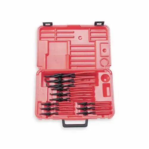 Proto J360B Convertible Retaining Ring Plier Set, 12 Pieces, ANSI B107.19, US Federal GGG-P-480