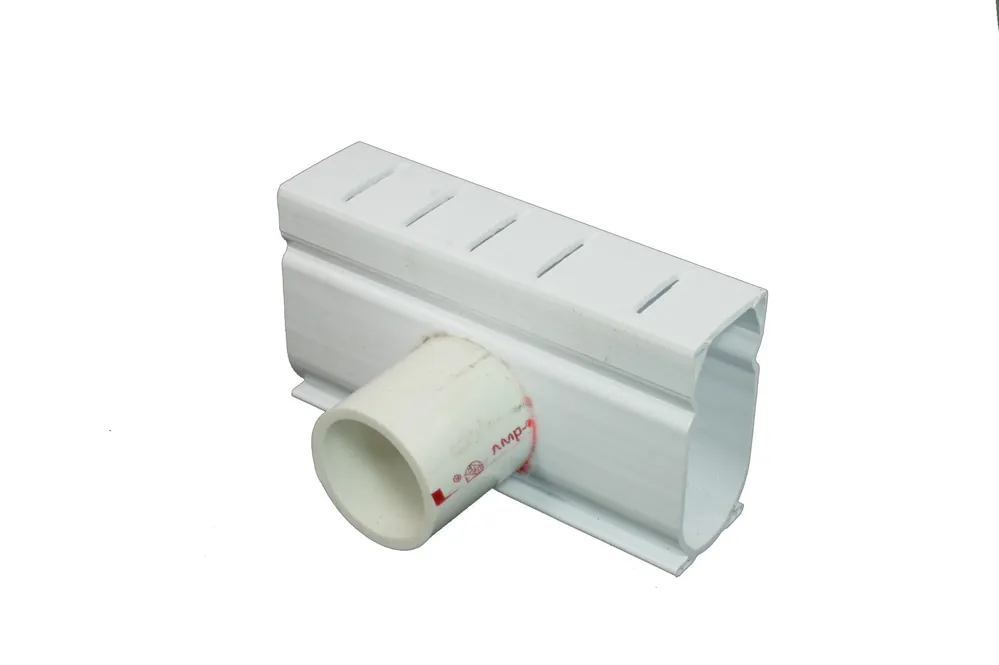 Stegmeier DSAW Side Adapter for Deck Drain, White, Pack of 1