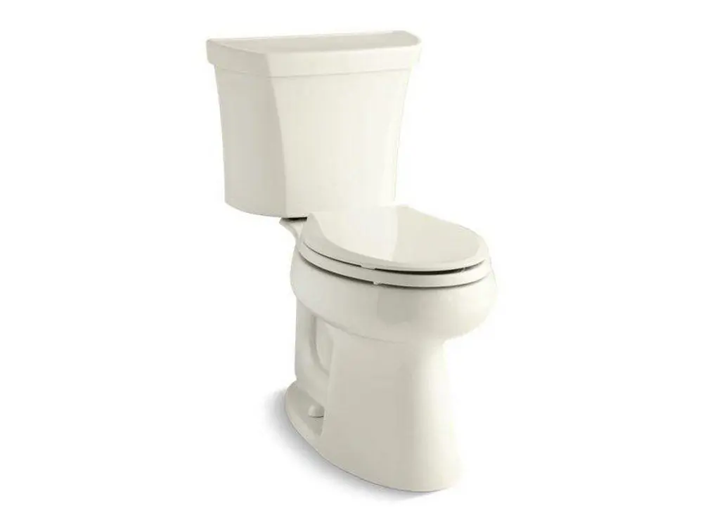 KOHLER 3999-RA-96 Highline 1.28 gpf Elongated Two Piece Toilet in Biscuit