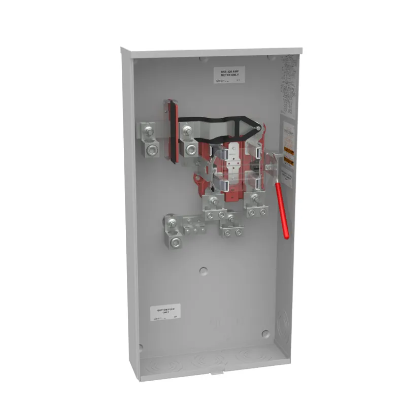 Milbank U3000-O-K3L-K2L-ALT Single Position Meter Socket 320 Amp 600V