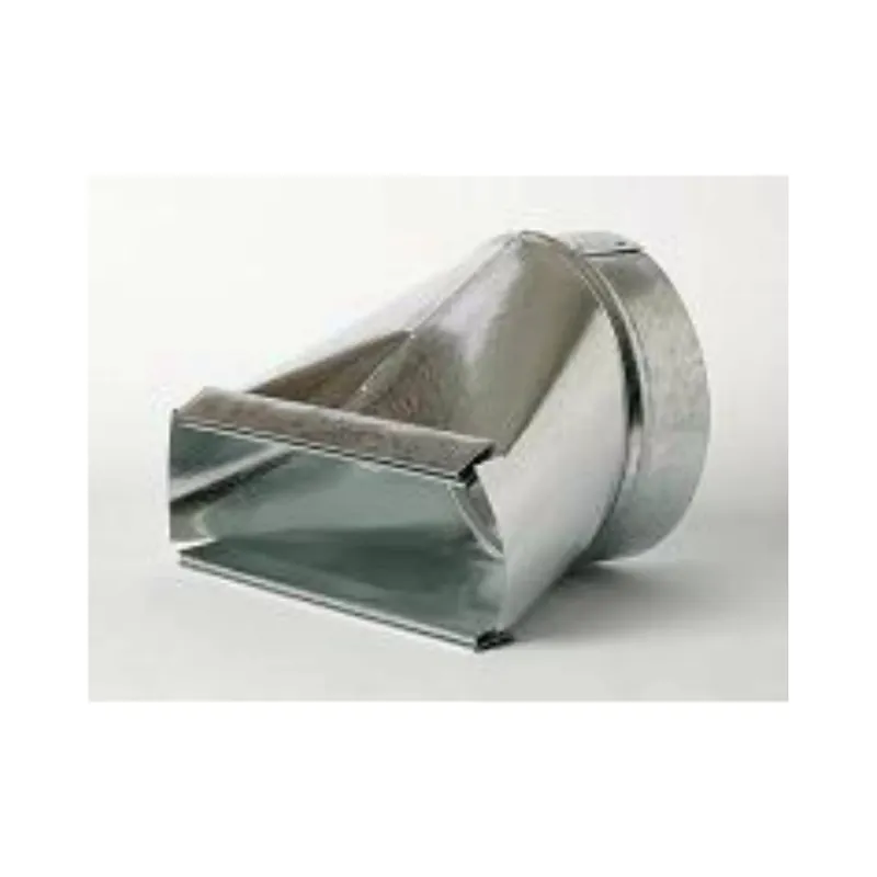 Miami Tech WSST106 Wall Stack Straight Transition Galvanized Steel