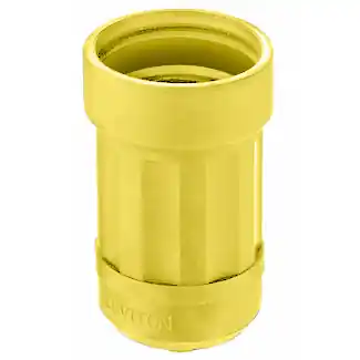 Leviton 6034-Y LEV 6034-Y YL BOOT 4/5WI FOR 20/30A