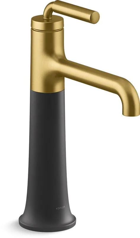 Kohler 26437-4-BMB Tone Single Handle Monoblock Bathroom Sink Faucet