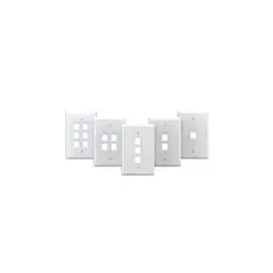 Leviton 41091-1BN Wall Plate 1-Port Midway Brown