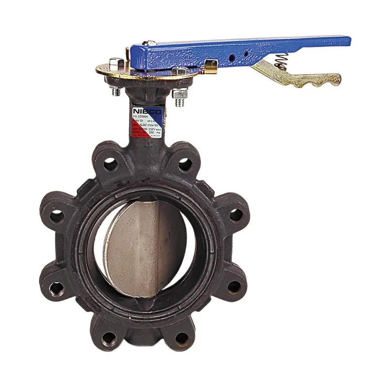 NIBCO NLG243H Lug Style Butterfly Valve 4 in Nominal 125/150 lb